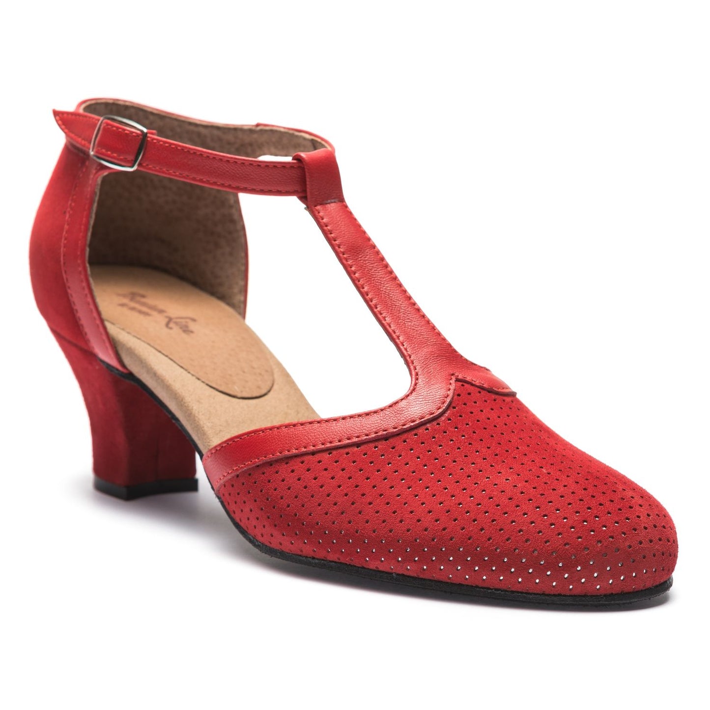 Premium Line Camoscio Rosso Nappa Rossa